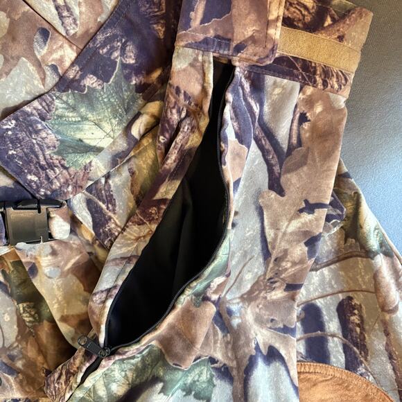 Gary Nesse Size XL Wetlands Camo The Ultimate Hunting Jacket Converts to Vest - Picture 9 of 9